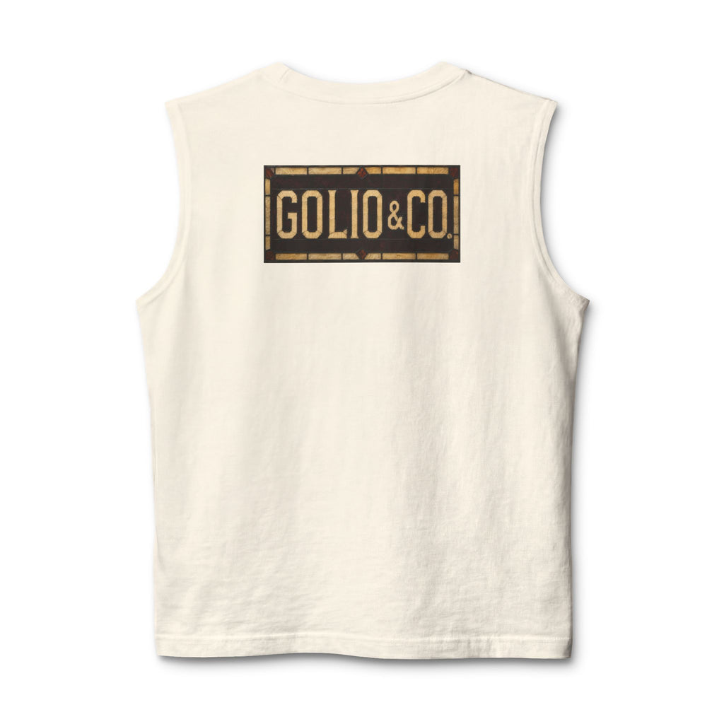 Candy Shoppe Vintage Muscle Tank — Retro 'Candy Shoppe' Graphic