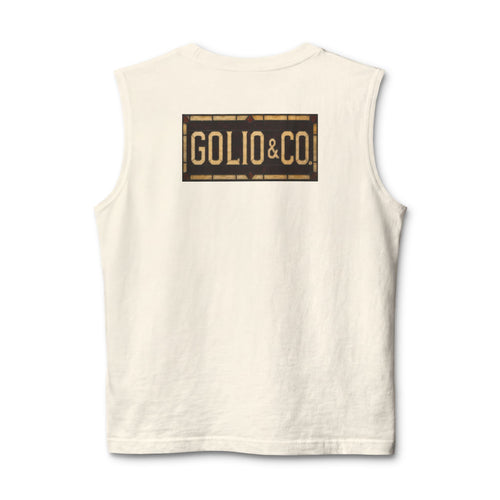 Candy Shoppe Vintage Muscle Tank — Retro 'Candy Shoppe' Graphic