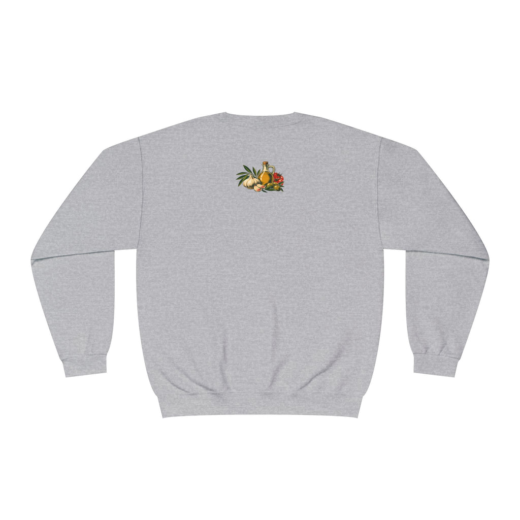 Aglio e Olio Italian Foodie Crewneck Sweatshirt