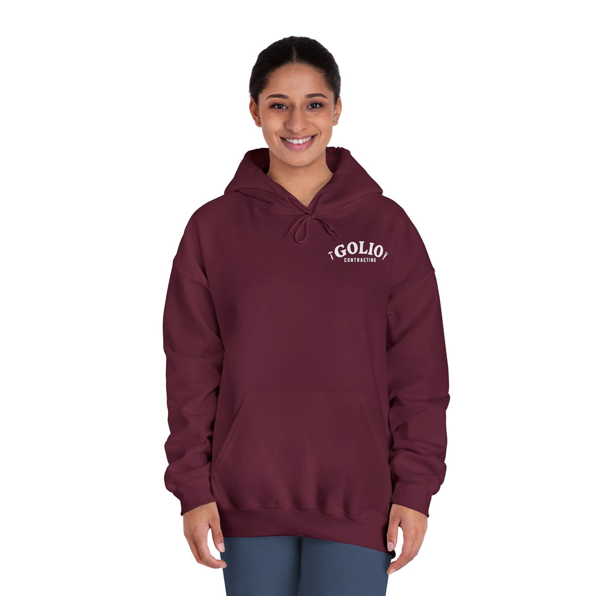Golio Contracting Small Chest Logo Hoodie