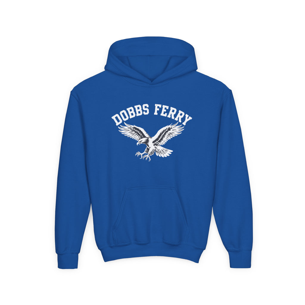 Dobbs Ferry Eagles Youth Hoodie — Dobbs Ferry Eagle Graphic Kids Sweatshirt
