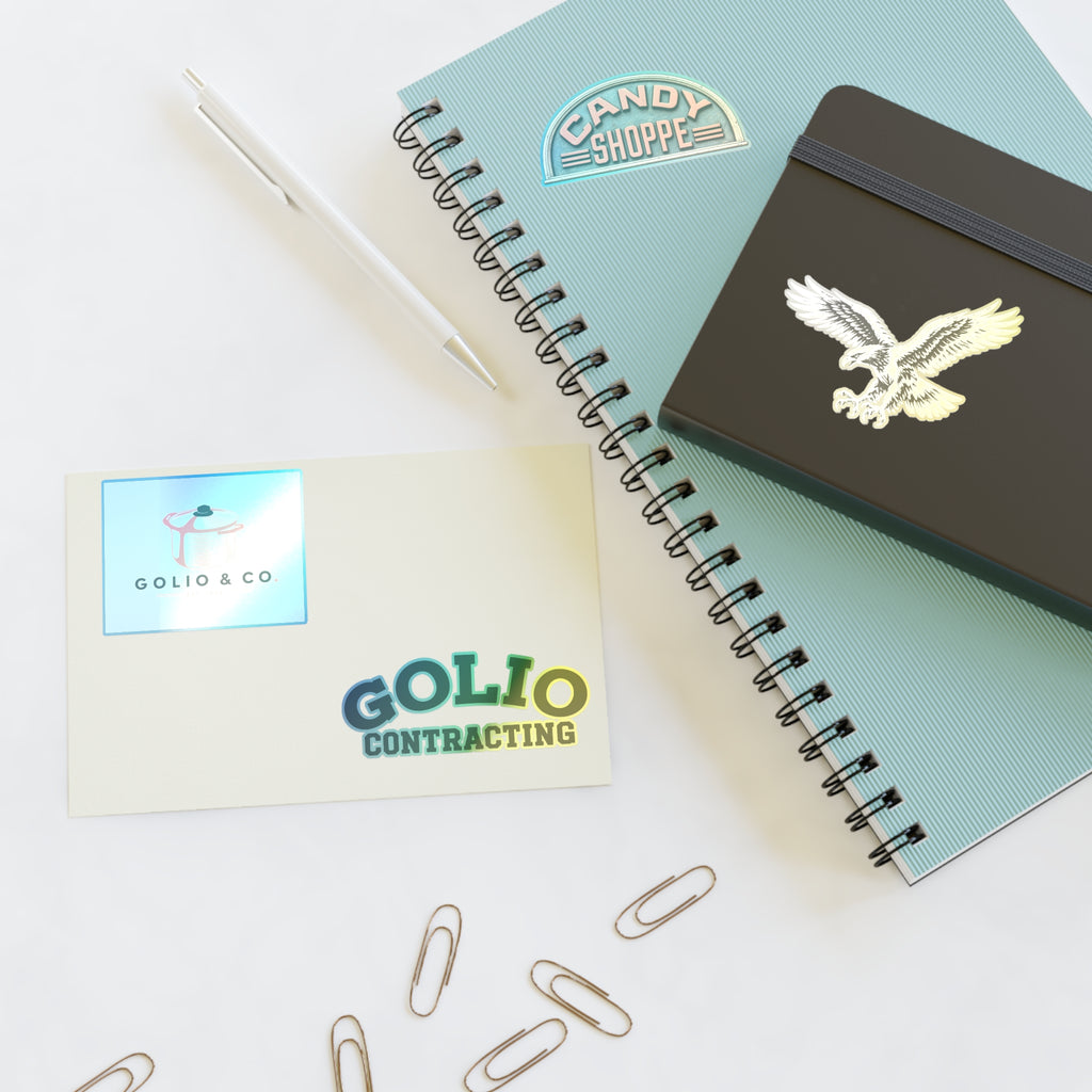Vintage Logo Sticker Sheet — Retro Candy Shoppe, Golio & Co., Eagle Decals