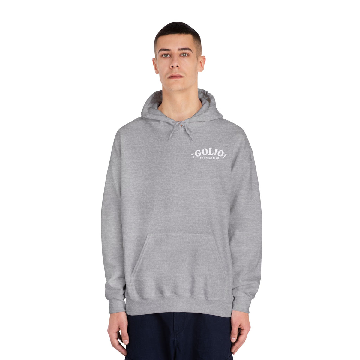 Golio Contracting Small Chest Logo Hoodie