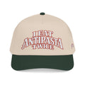 Mid Profile Baseball Cap — "I Eat Antipasta Twice" Embroidered Retro Pizza Hat
