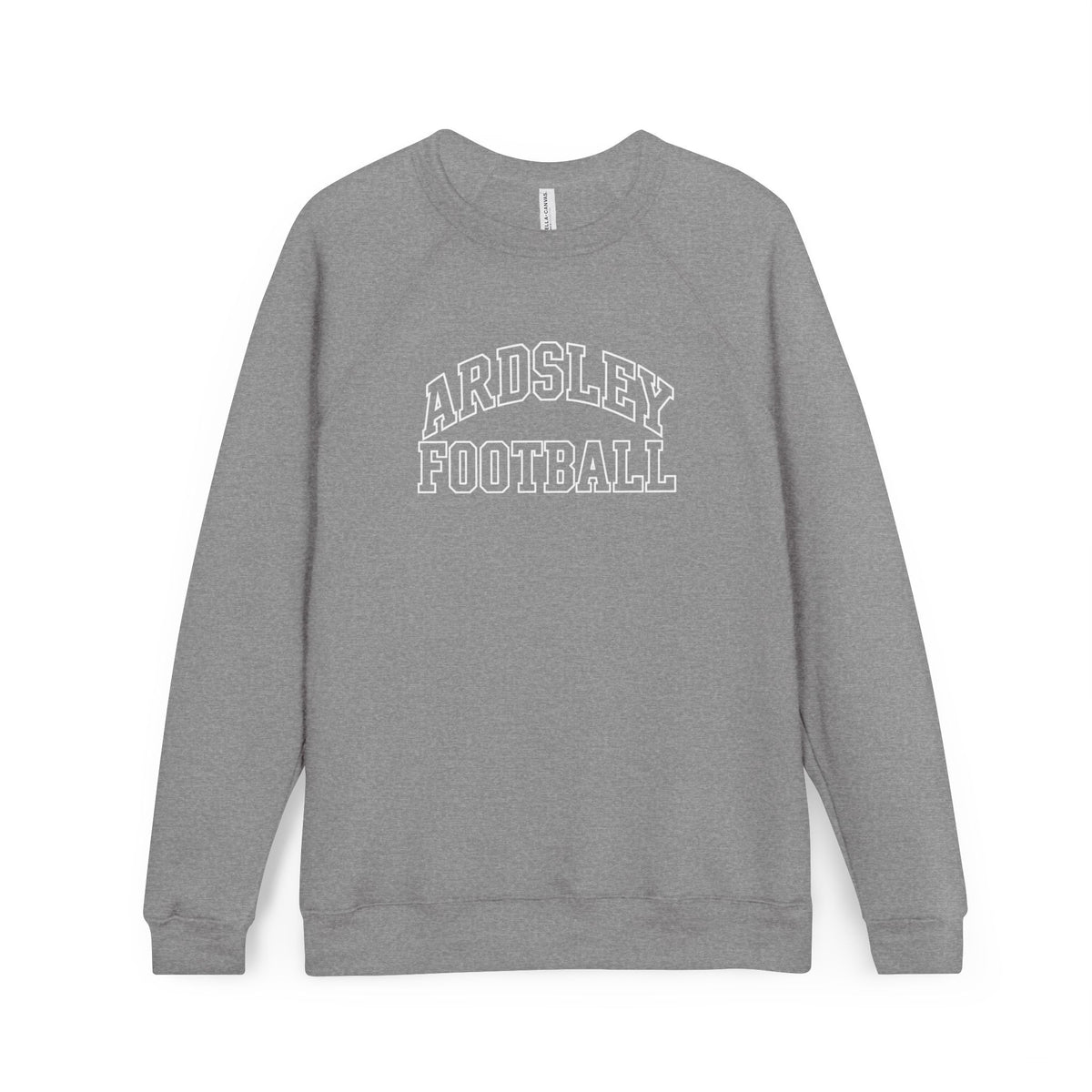 Ardsley Football Crewneck Sweatshirt — Vintage Collegiate Raglan