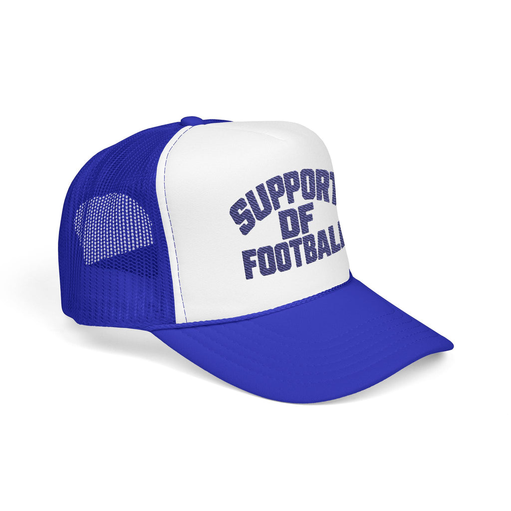 Support DF Football Trucker Hat — Vintage Sport Foam Cap