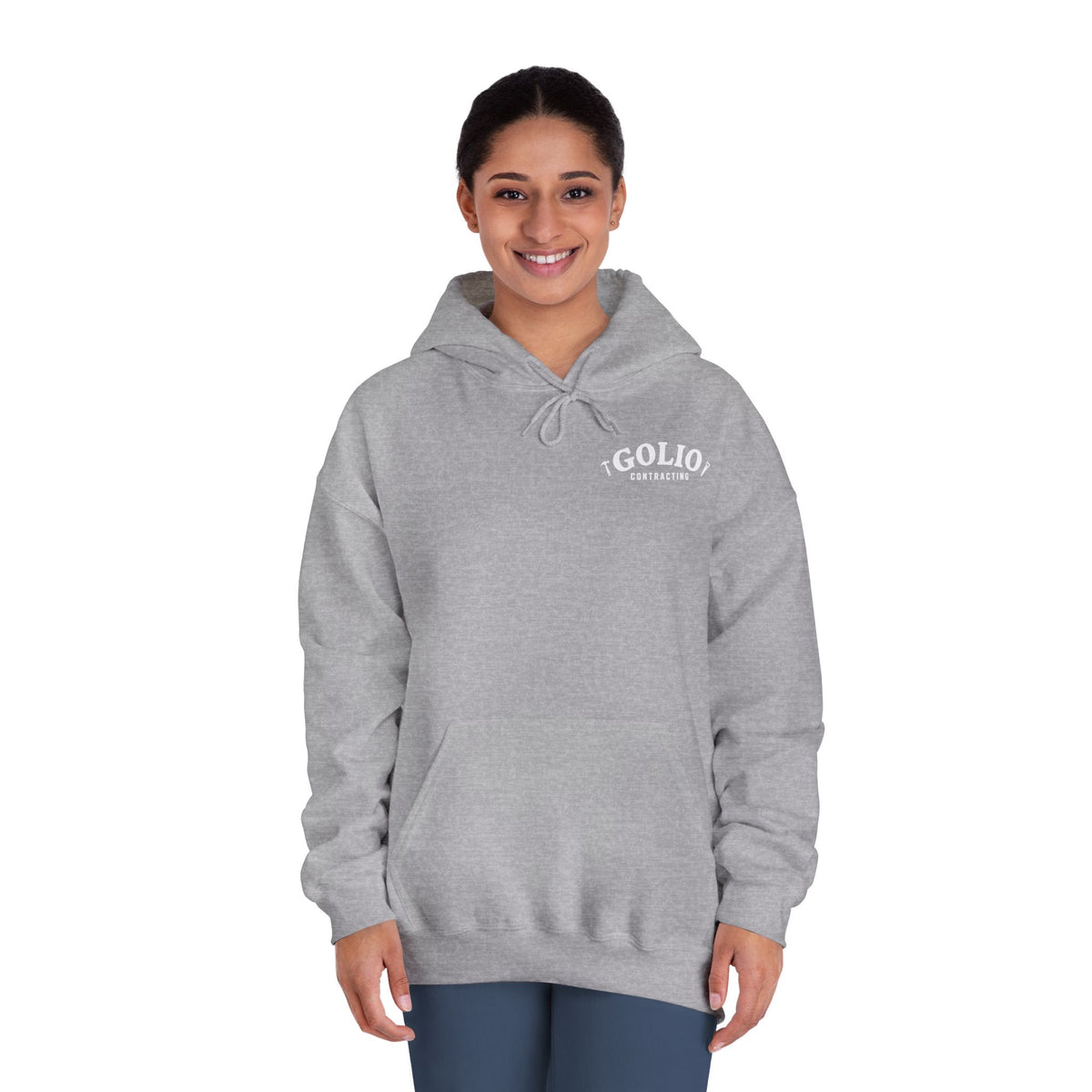 Golio Contracting Small Chest Logo Hoodie