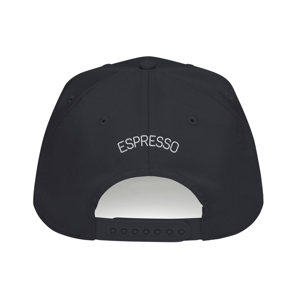 Golio & Co. Embroidered Espresso Baseball Cap — Script Logo Mid-Profile Hat