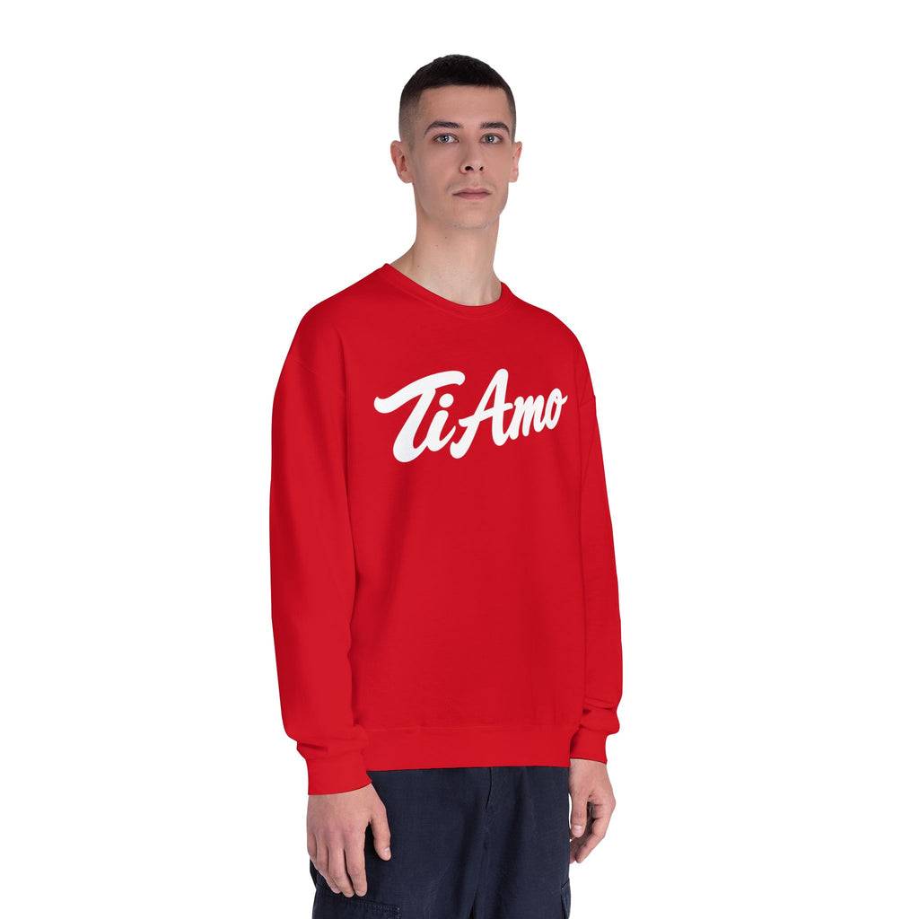 Ti Amo Script Sweatshirt - "Ti Amo" Crewneck Pullover