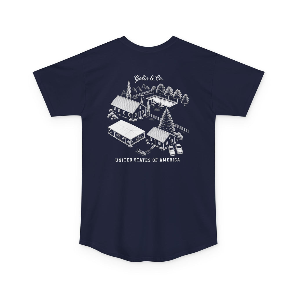 Long Body Tee — Golio & Co. Casino Graphic (United States of America)