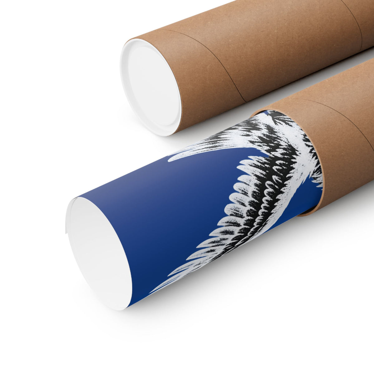 Dobbs Ferry Eagle Matte Poster — School Spirit Wall Art