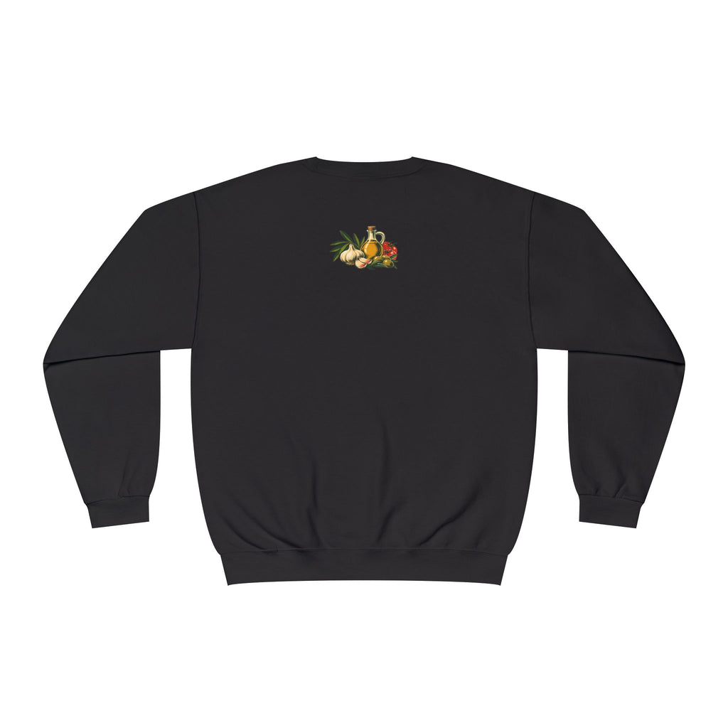 Aglio e Olio Italian Foodie Crewneck Sweatshirt