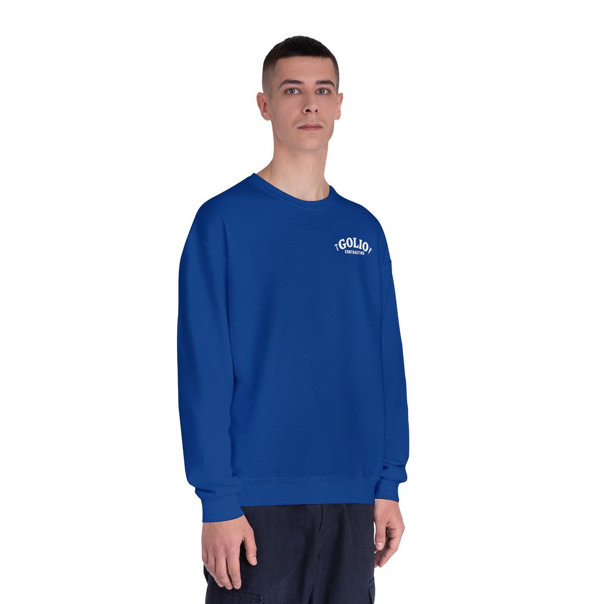 Golio Contracting Vintage Logo Crewneck Sweatshirt