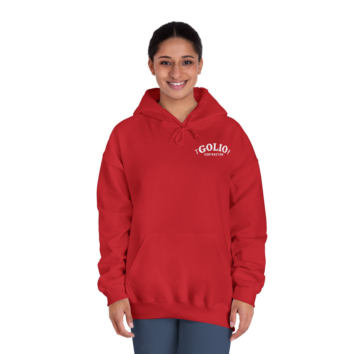 Golio Contracting Small Chest Logo Hoodie