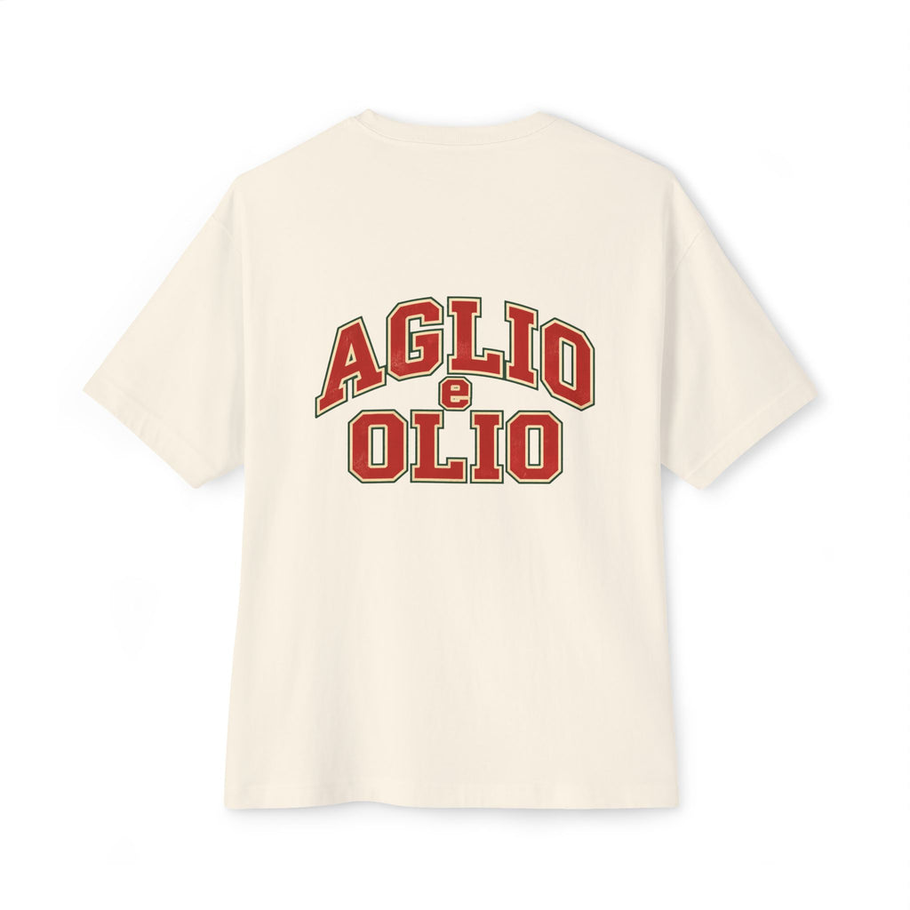 Aglio e Olio Garlic Tee — Fall Garlic & Oil Graphic T-Shirt