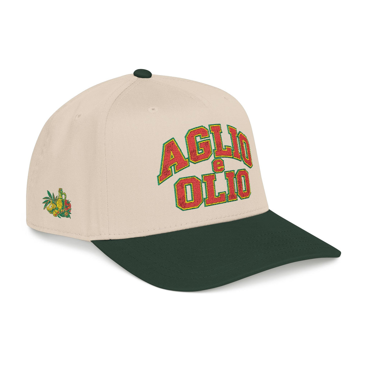 Aglio e Olio Embroidered Baseball Cap