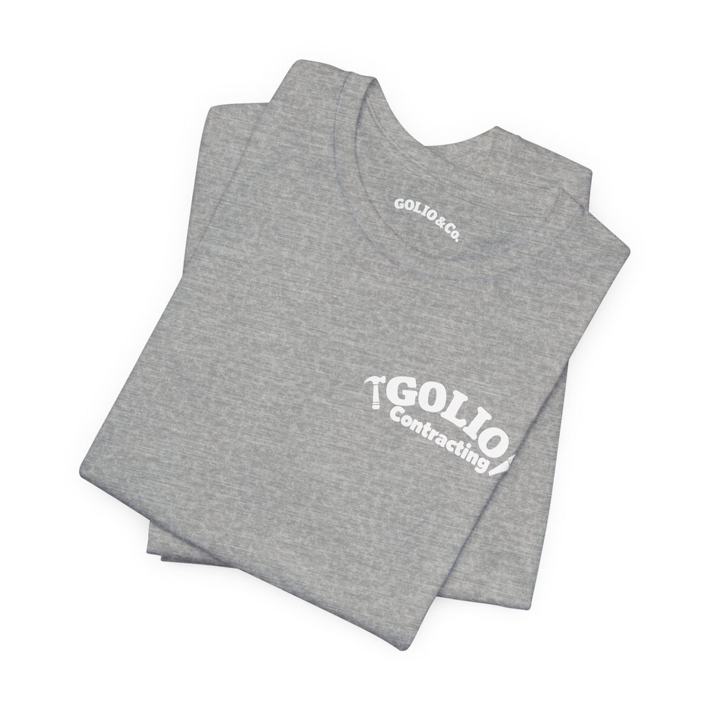 THE OG GOLIO CONTRACTING LOGO Tee