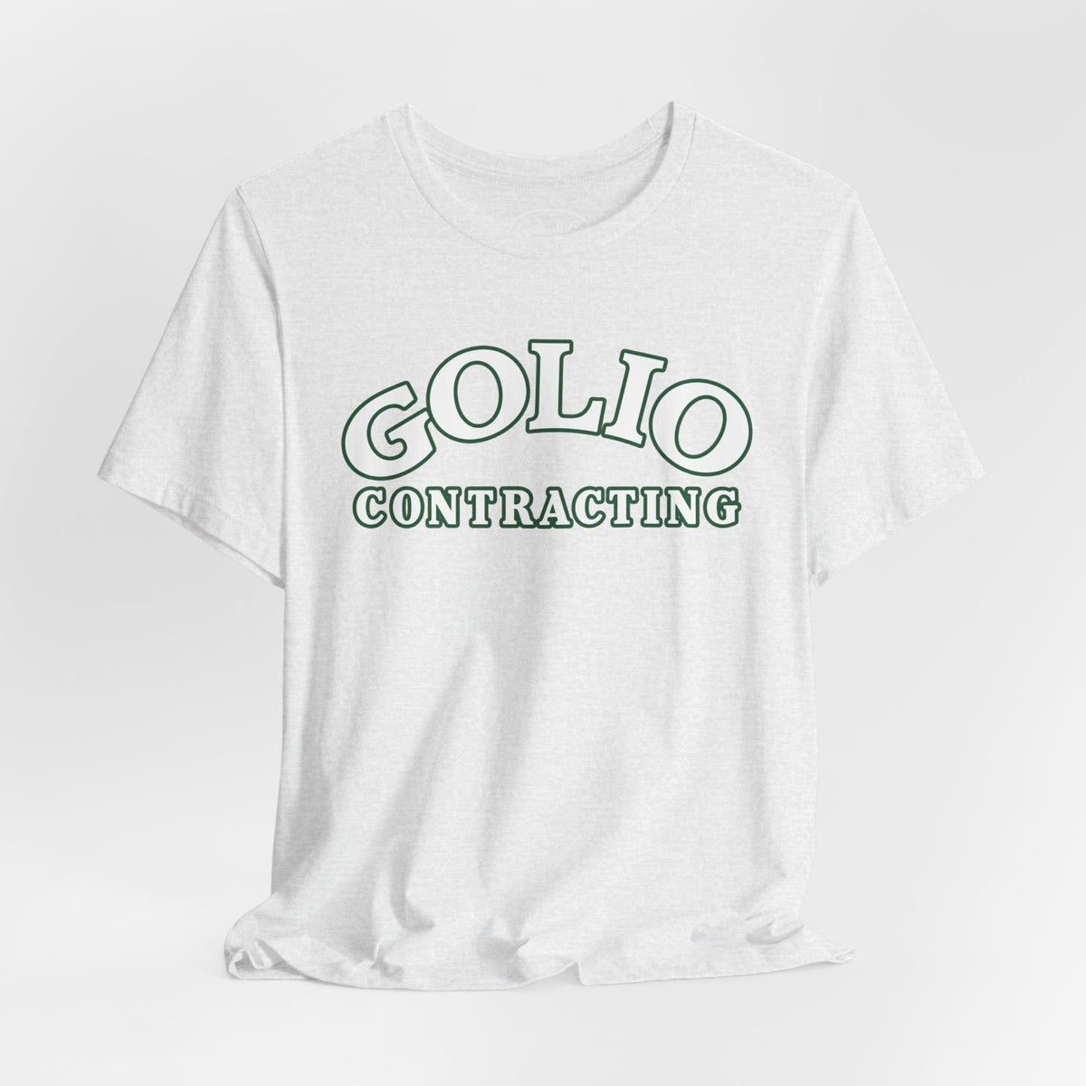 Golio Contracting Tee — Retro Construction Company T-Shirt