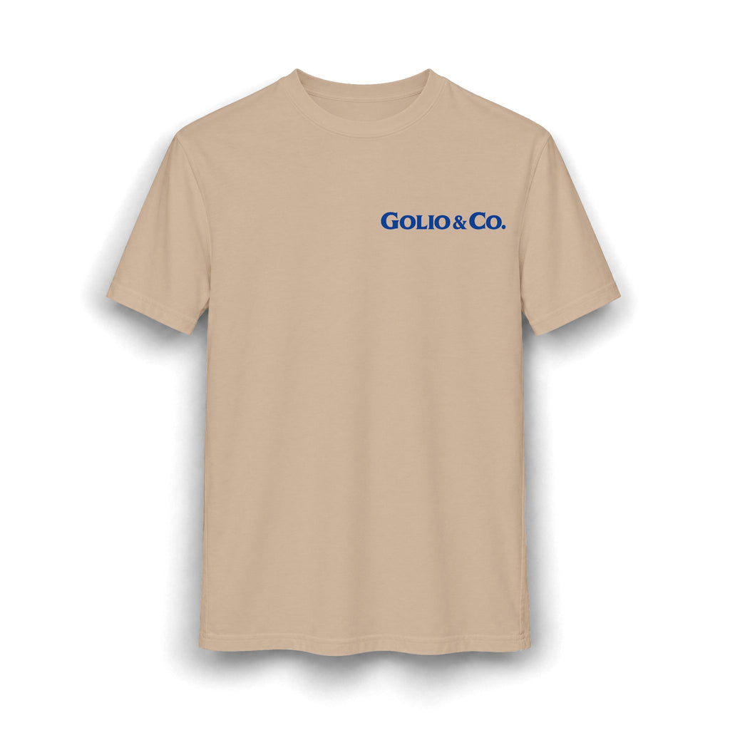 Napoli Dreams T-Shirt — Vintage Italy Travel Tee (Golio & Co. Chest Logo)