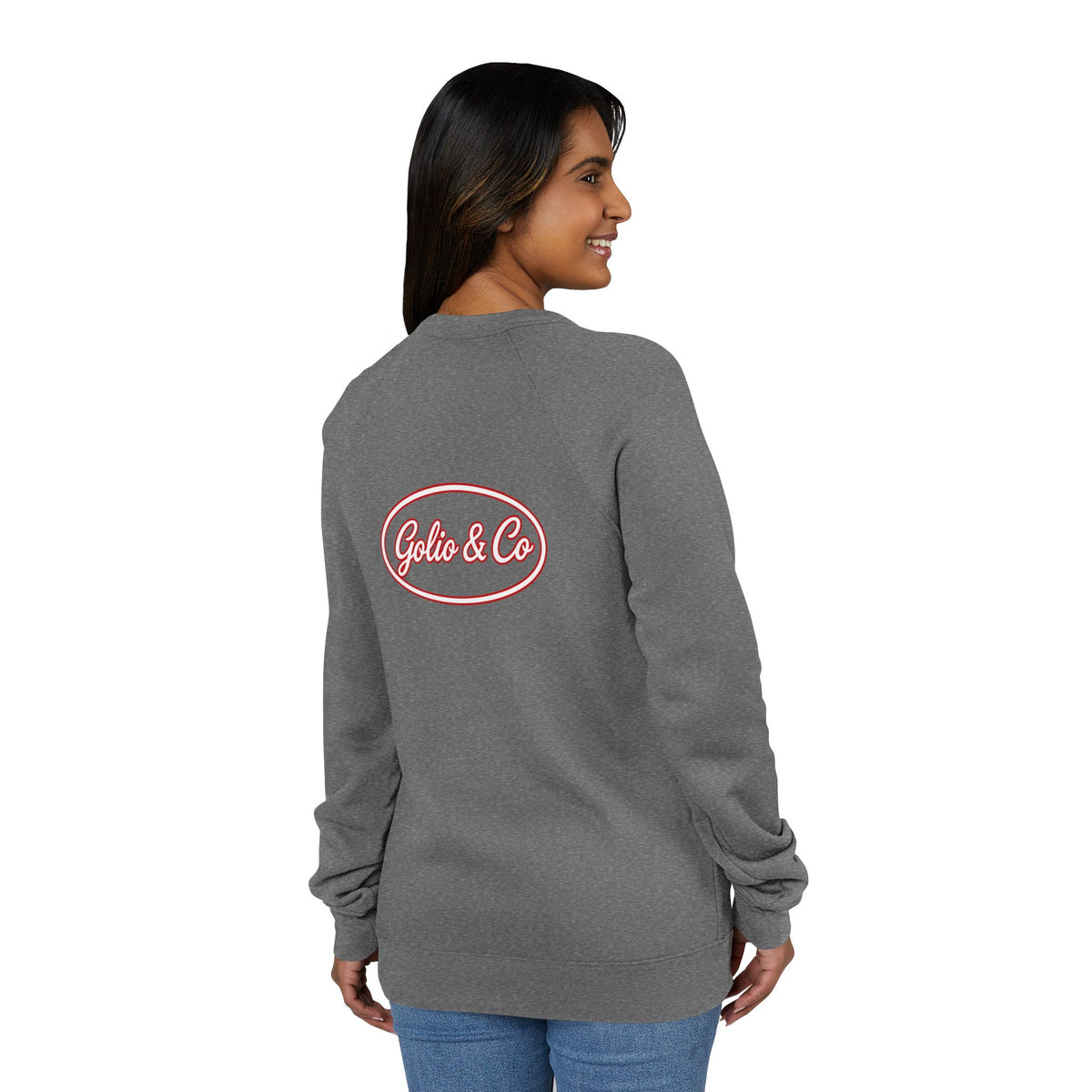 Golio Contracting Raglan Sweatshirt – 'Golio & Co' Logo Crewneck