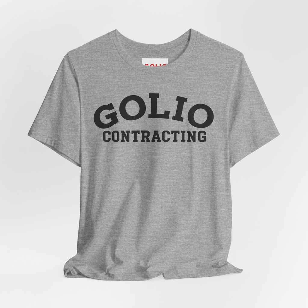 Golio Contracting T‑Shirt — Classic Workwear Logo Tee