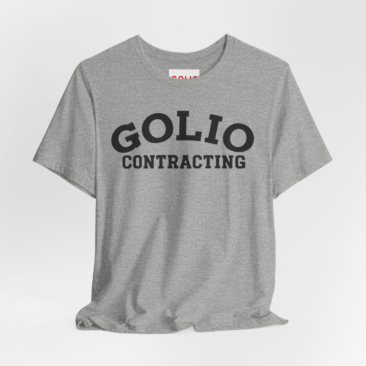Golio Contracting T‑Shirt — Classic Workwear Logo Tee