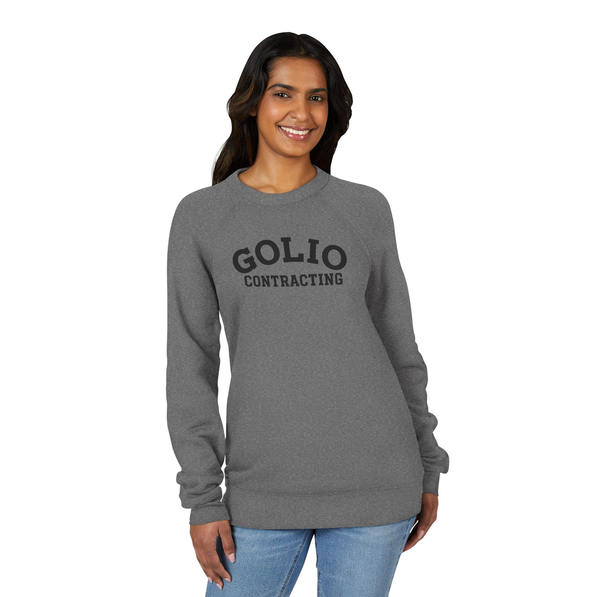 Golio Contracting Raglan Sweatshirt – 'Golio & Co' Logo Crewneck