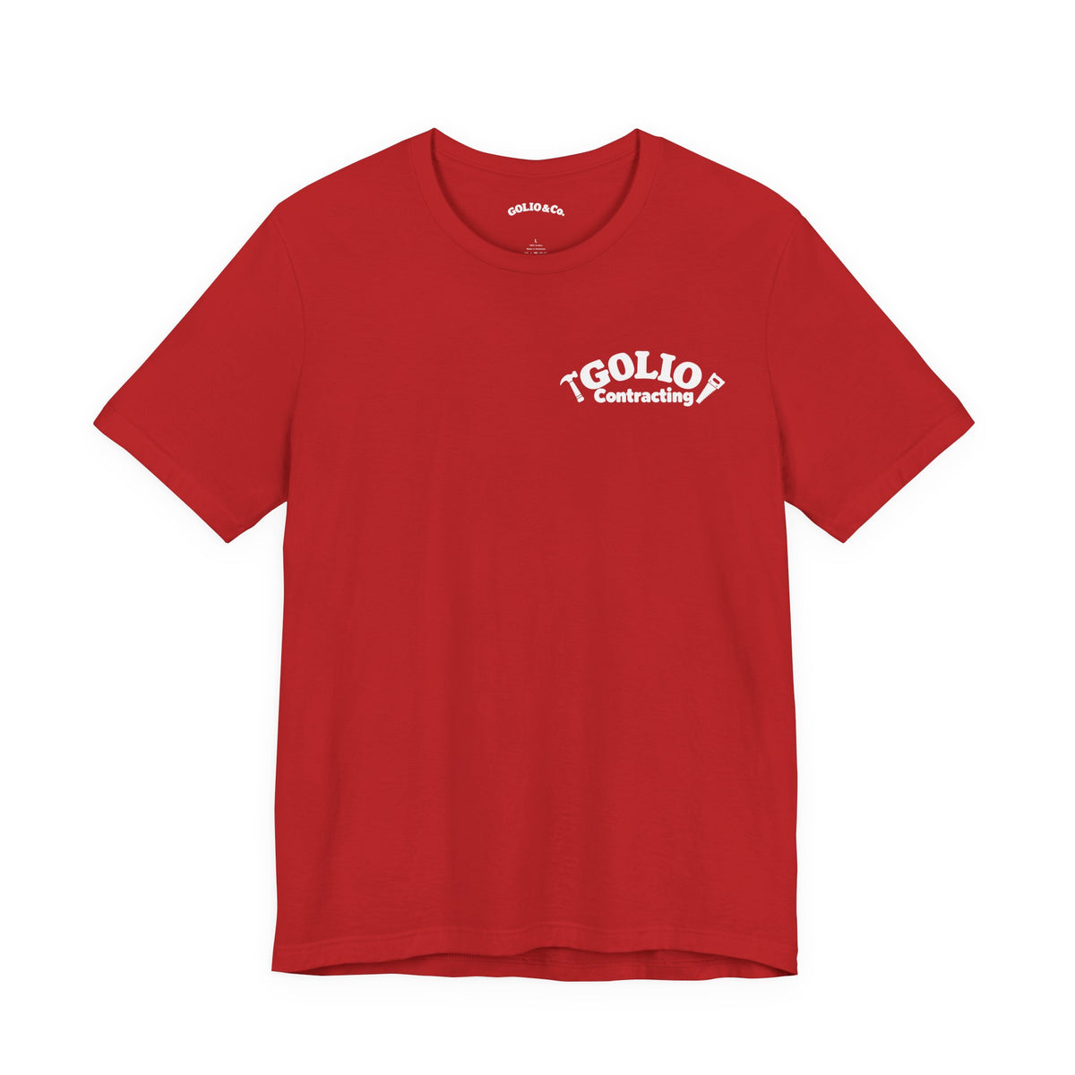 THE OG GOLIO CONTRACTING LOGO Tee
