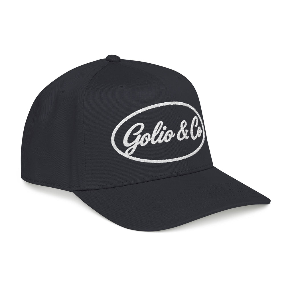Black Golio & Co. Mid Profile Baseball Cap