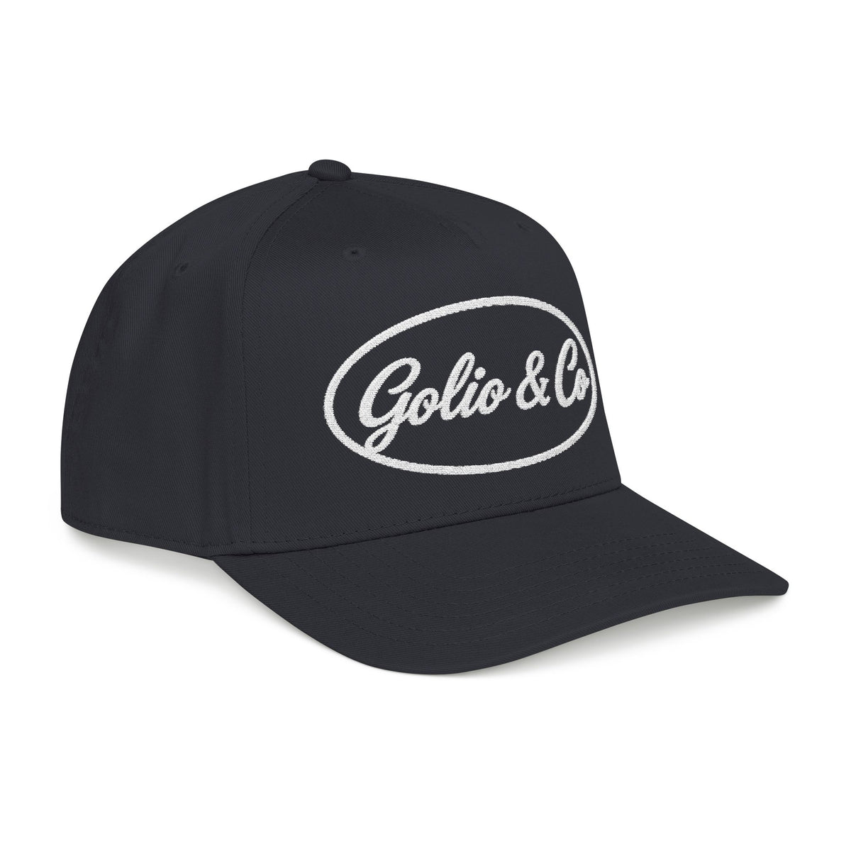 Black Golio & Co. Mid Profile Baseball Cap