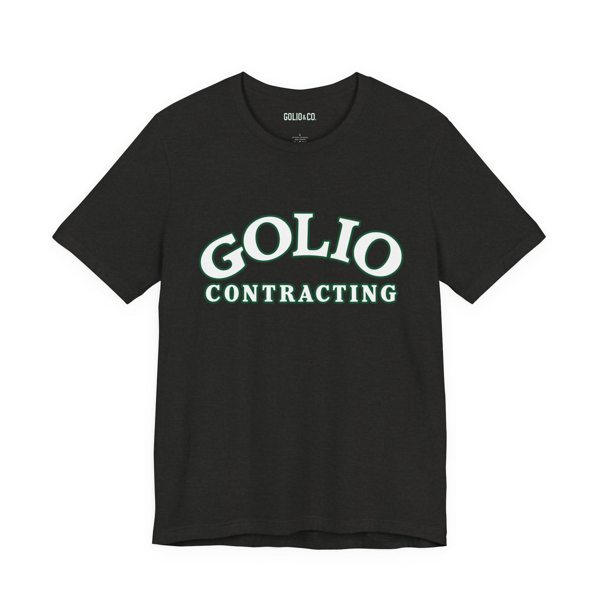 Golio Contracting Tee — Classic Contractor Logo T-Shirt
