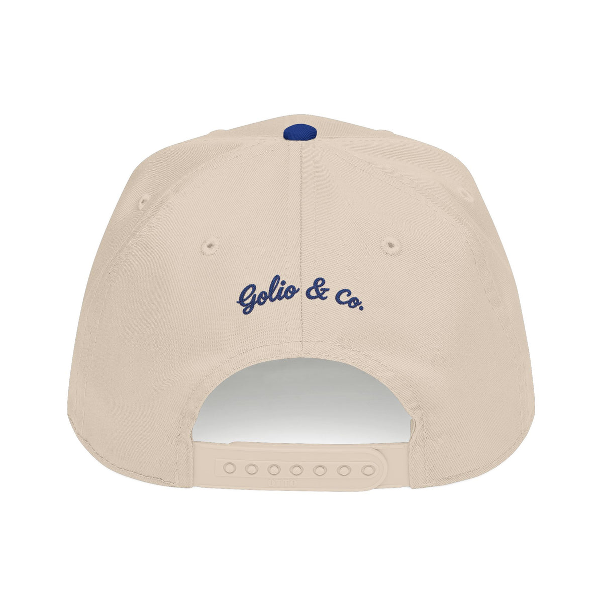 Florence Embroidered Baseball Cap — Retro Script Mid-Profile Hat