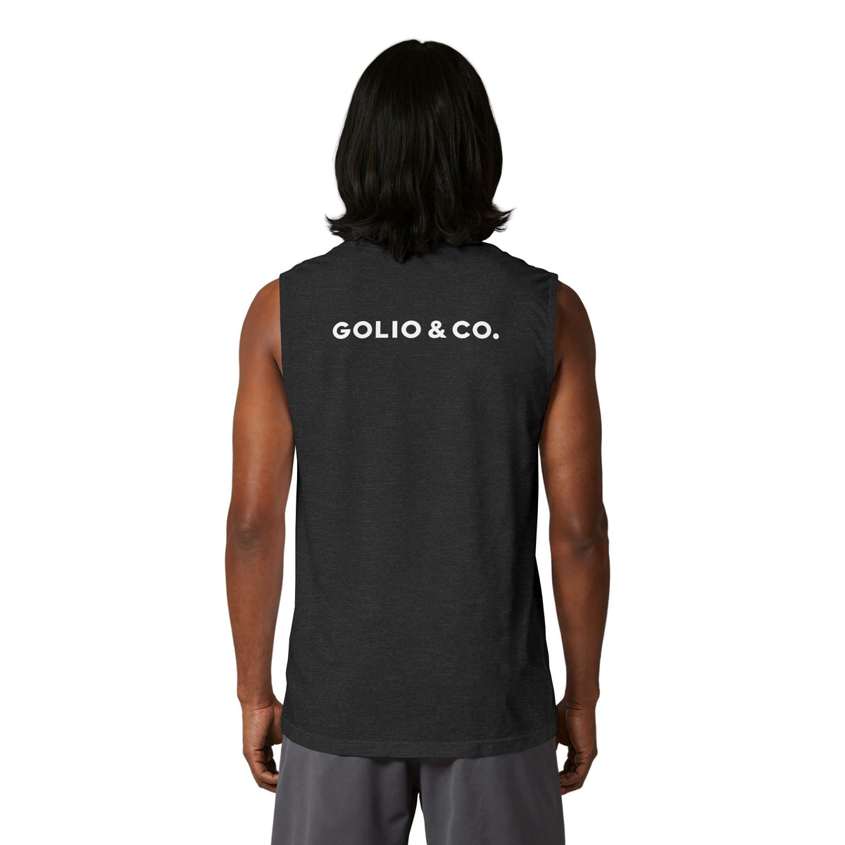 Sunday Dinner Muscle Tank — Retro Script Graphic Tank Top