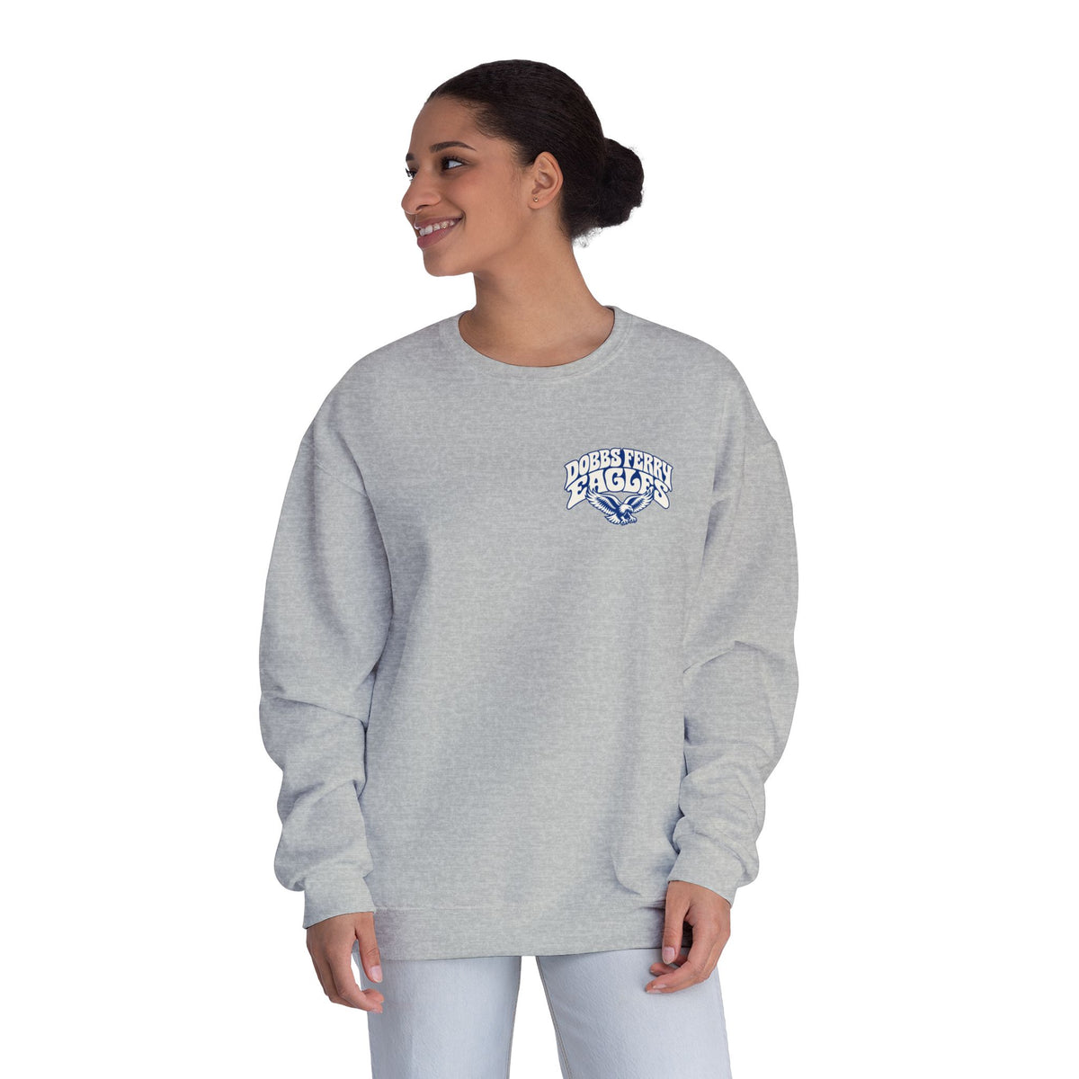 Dobbs Ferry Eagles Crewneck Sweatshirt — Vintage School Spirit