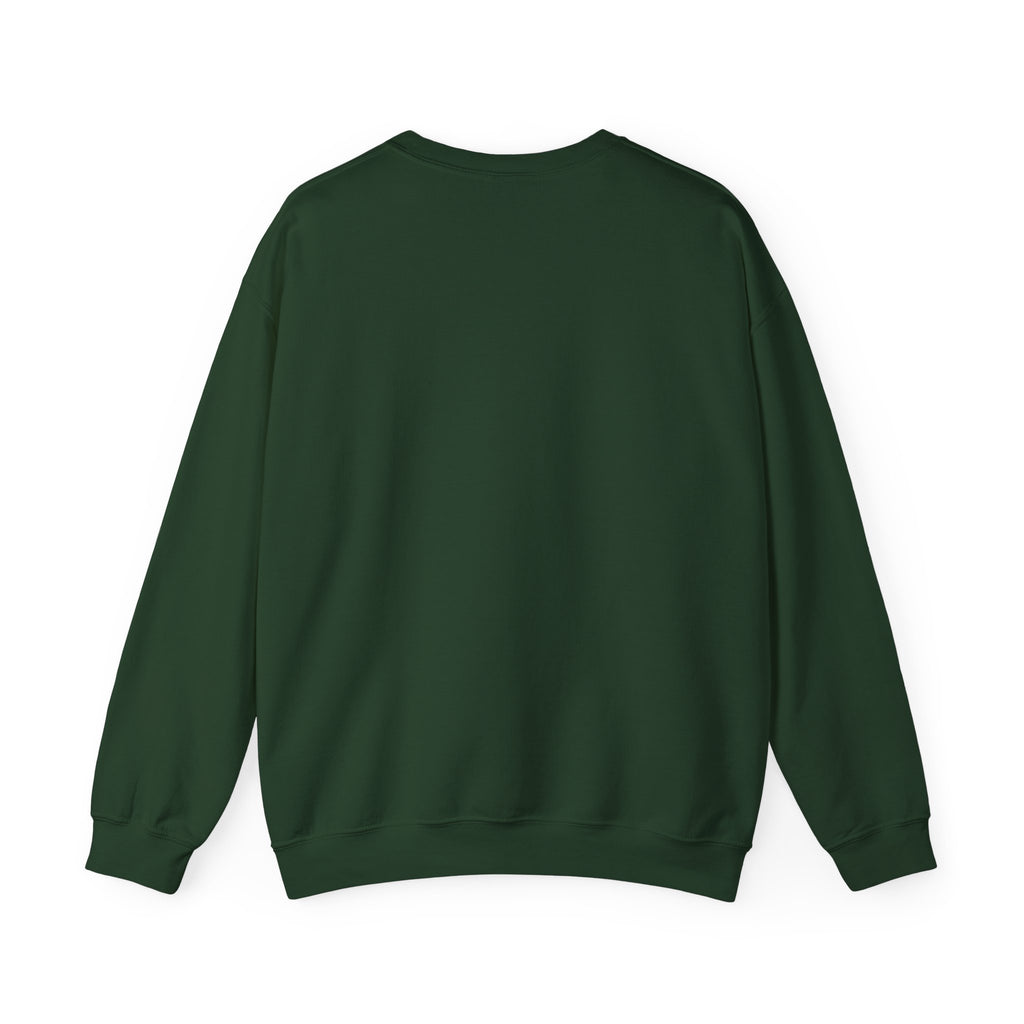 Embroidered Italian Crest Golio Style Crewneck Sweatshirt — Retro Italian Flag Patch