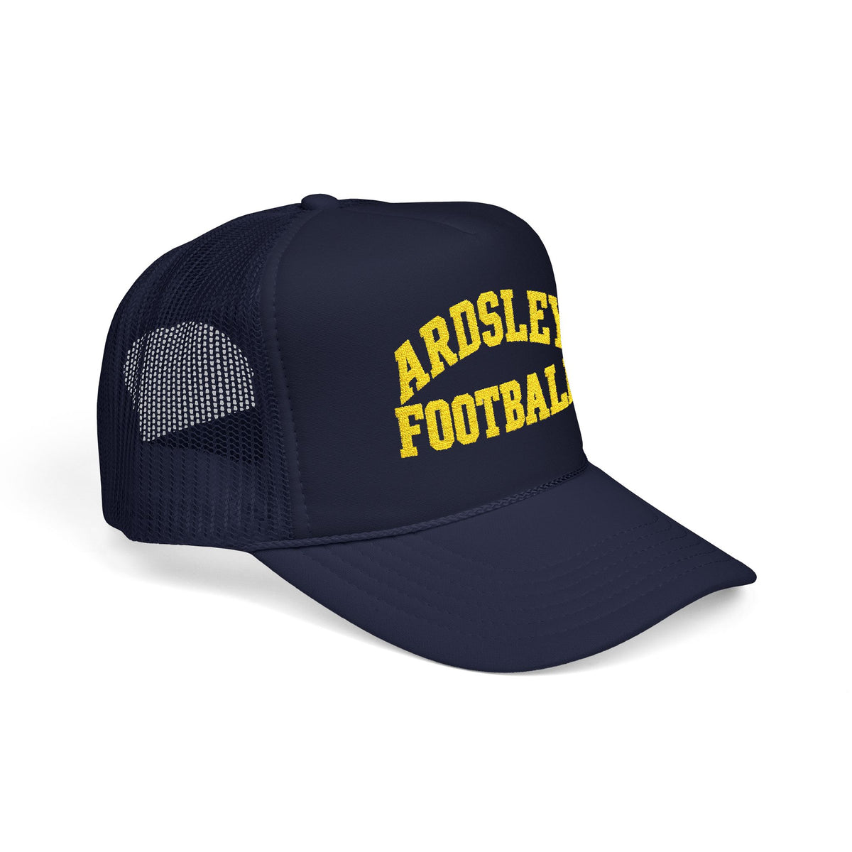 Ardsley Football Trucker Hat - Vintage Lettering Foam Cap