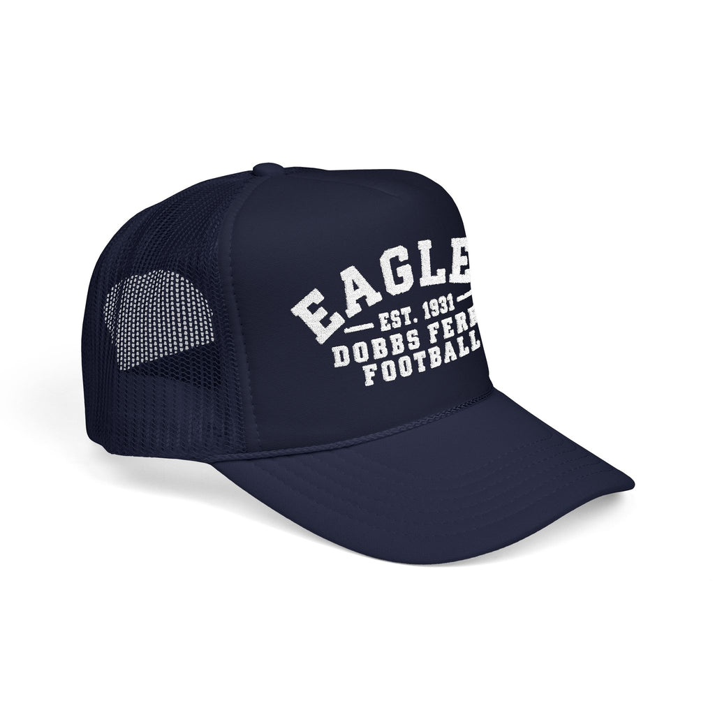 Eagles Football Trucker Hat — Vintage Foam Mesh Cap