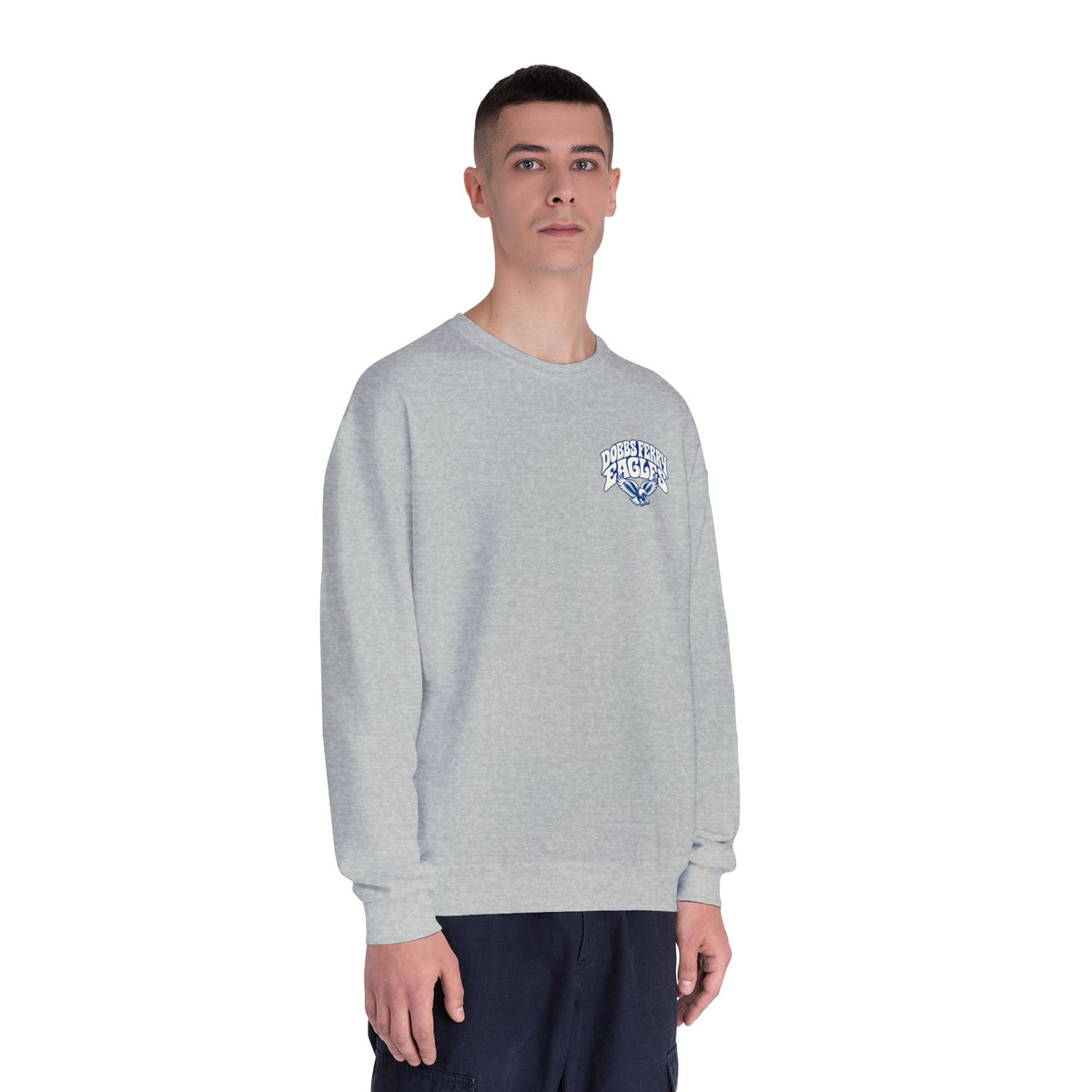 Dobbs Ferry Eagles Crewneck Sweatshirt — Vintage School Spirit