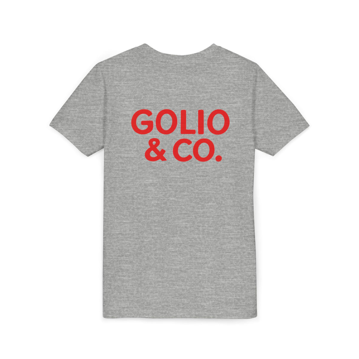 Dobbs Acres Youth Tee — Red Stencil Logo Kids T-Shirt (Golio & Co.)