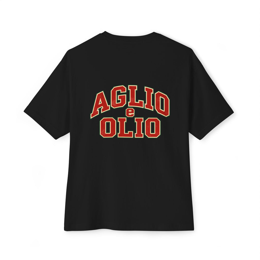 Aglio e Olio Garlic Tee — Fall Garlic & Oil Graphic T-Shirt
