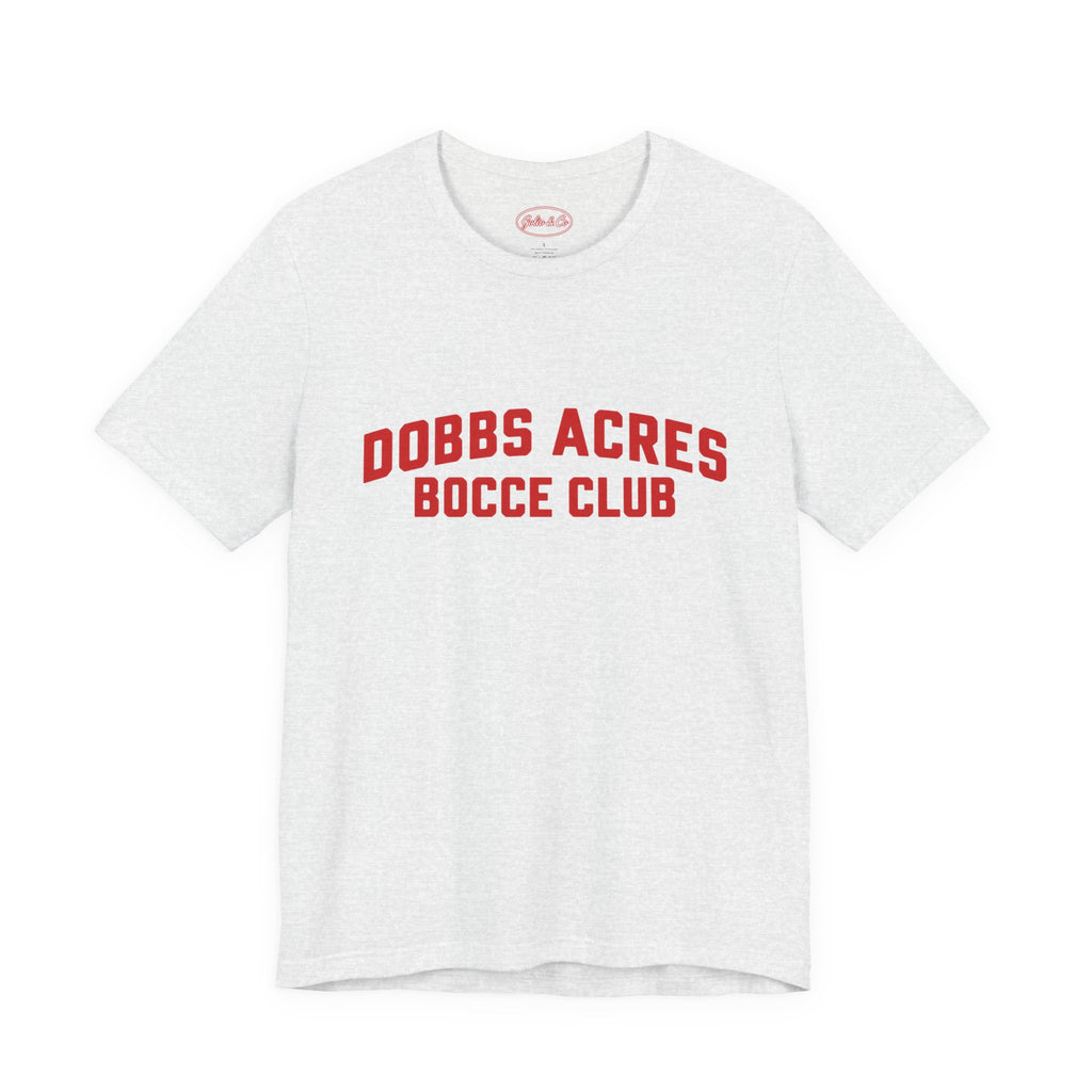 Dobbs Acres Bocce Club T‑Shirt — Vintage Club Tee
