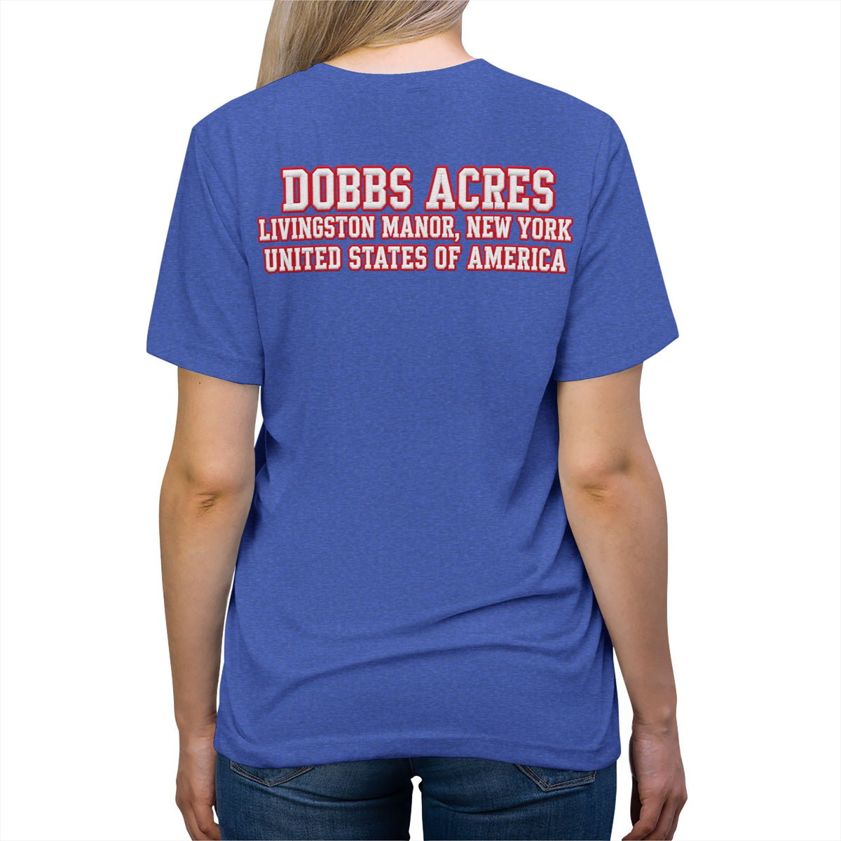 Dobbs Acres Vintage Town T‑Shirt — Livingston Manor, NY Tee
