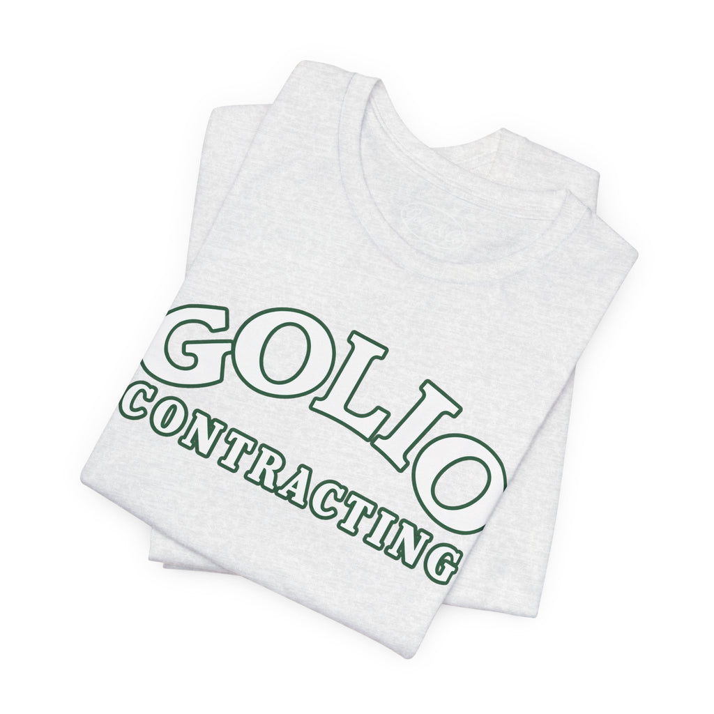 Golio Contracting Tee — Retro Construction Company T-Shirt